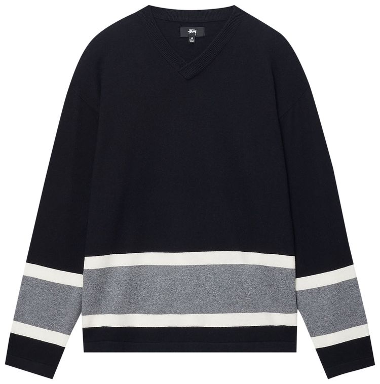Stussy Hockey Sweater Black