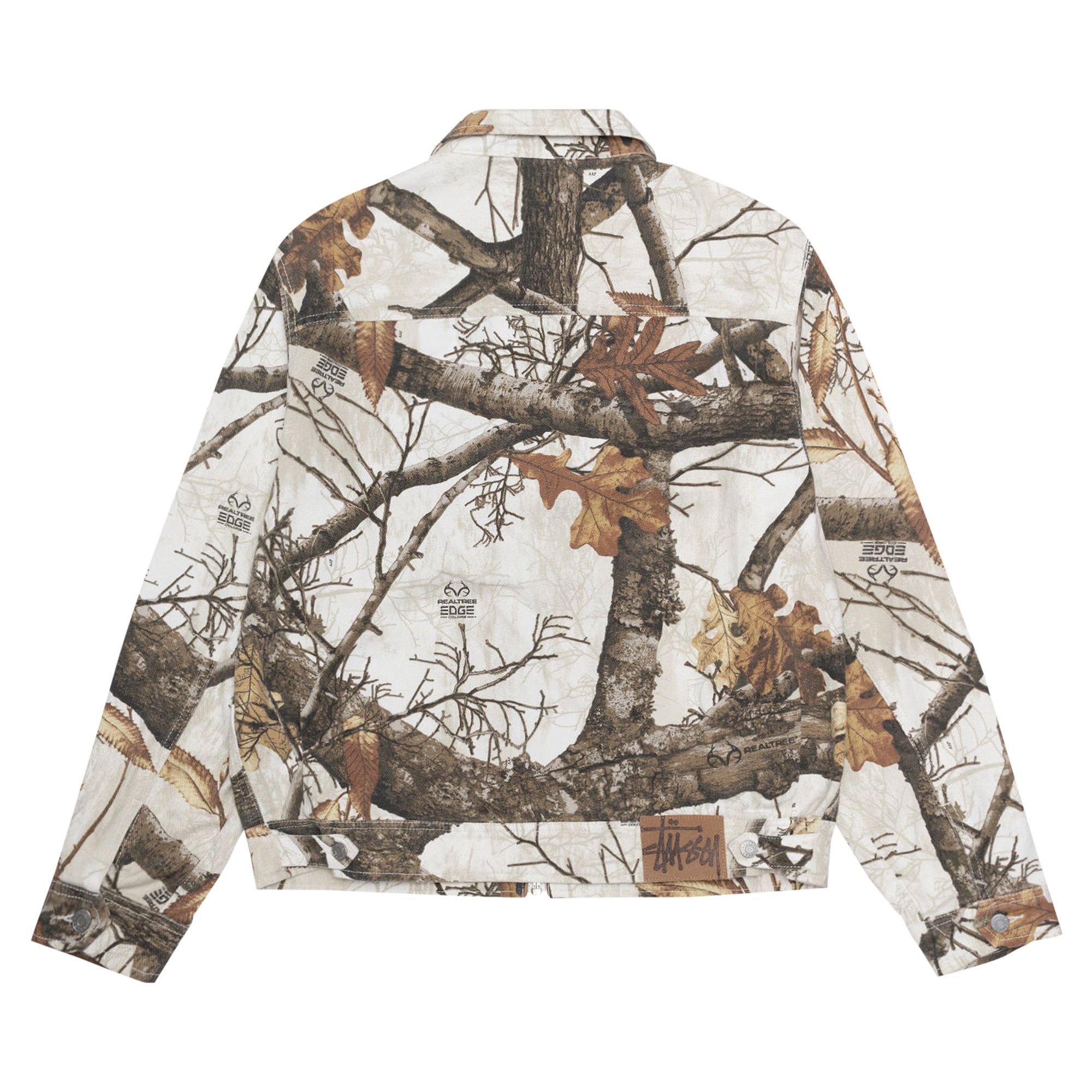 Size xxl Stussy Zip Work Jacket Realtree Edge 'Snow'
