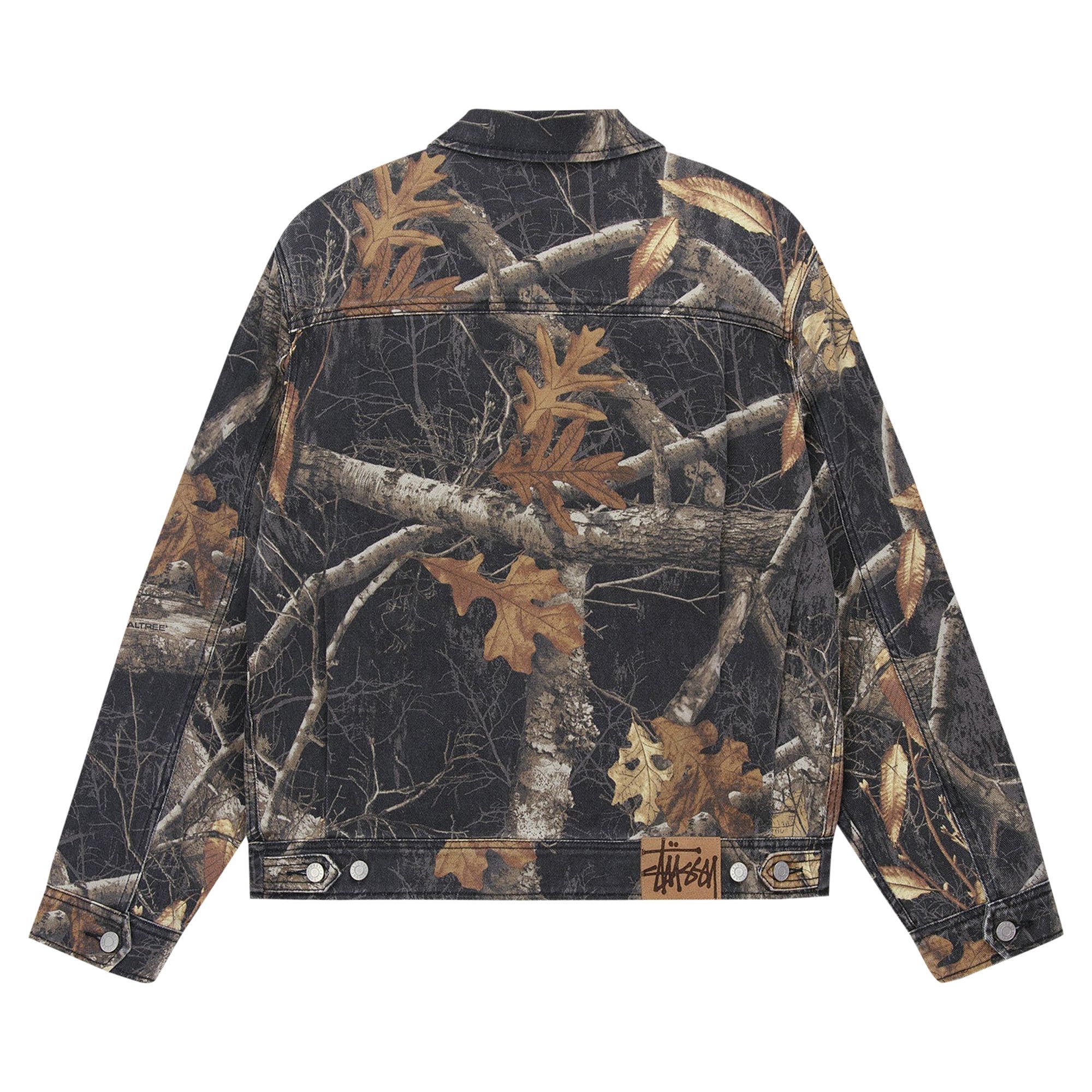 送料無料の通販 Buy Stussy 115683P - 'Black' Edge Realtree Jacket Work Zip ジャケット・アウター