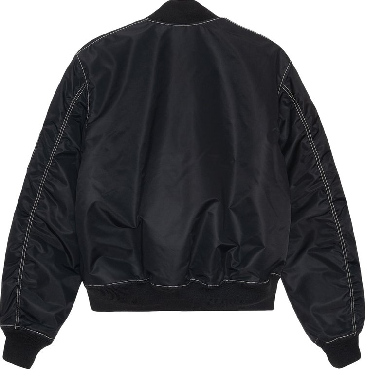 Stussy Built Reversible Bomber Jacket Black