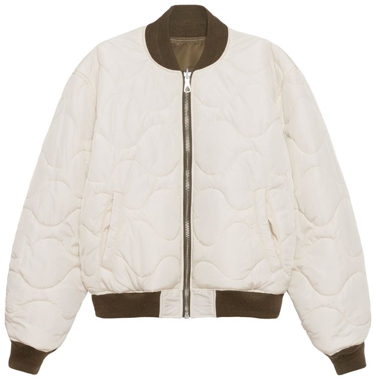 Stussy Built Reversible Bomber Jacket Brown