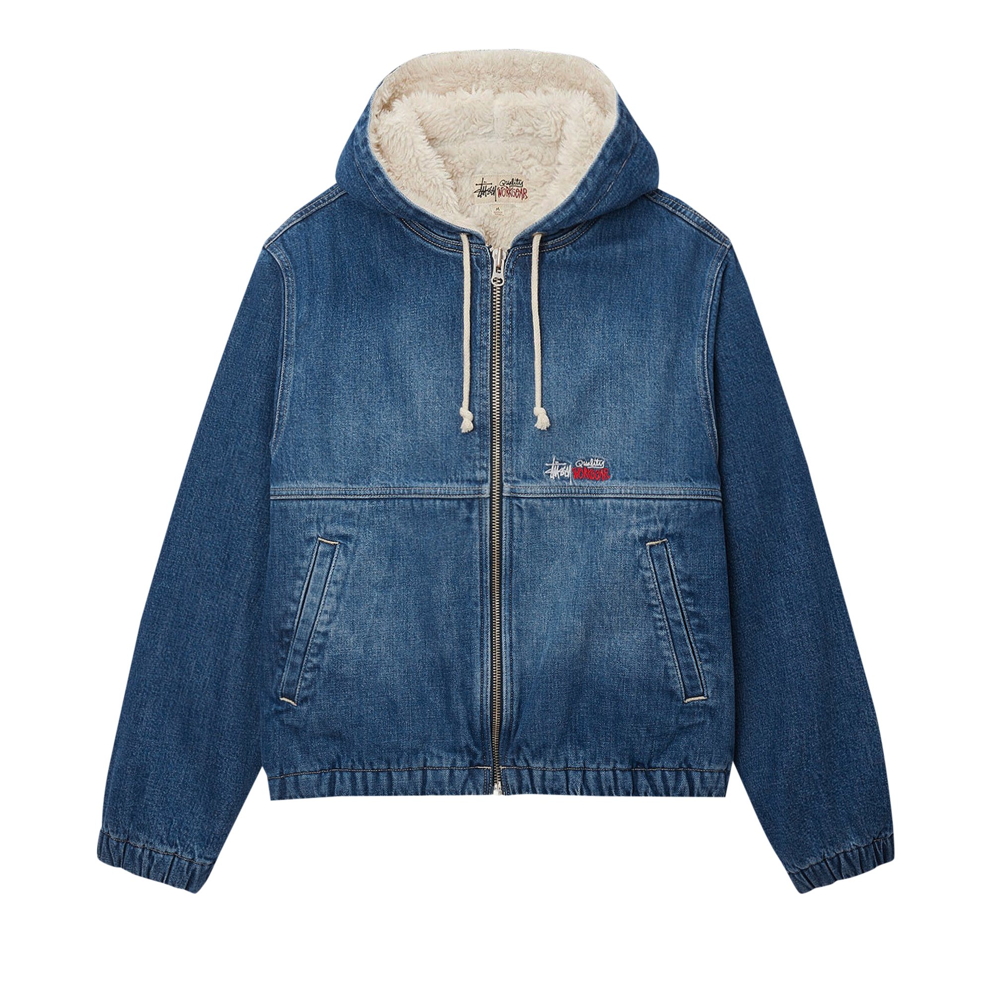 Stussy Denim Work Jacket 'Washed Blue'