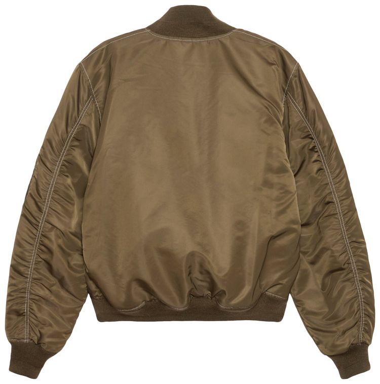Stussy Built Reversible Bomber Jacket Brown