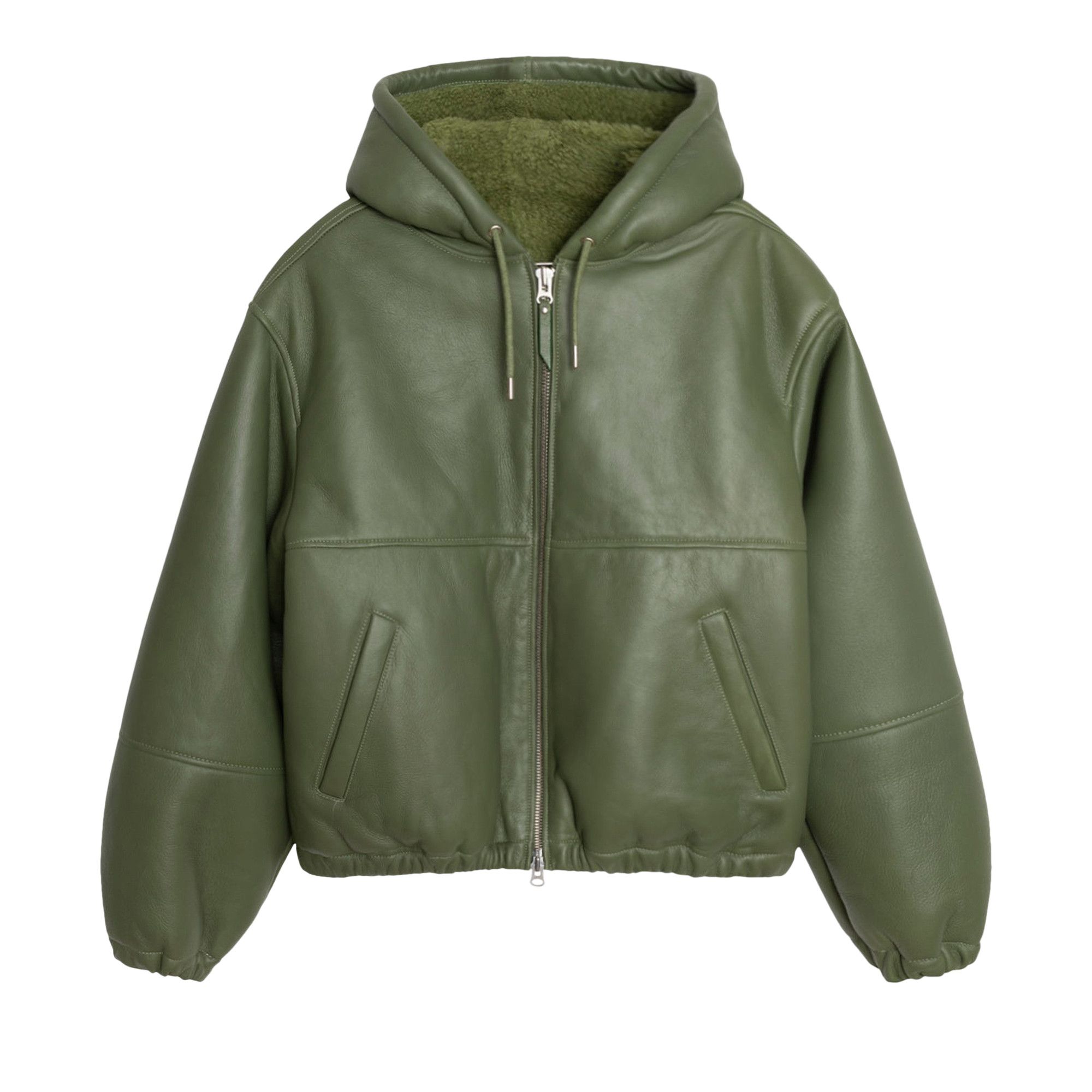 Buy Stussy Shearling Work Jacket 'Green' - 115751 GREE | GOAT