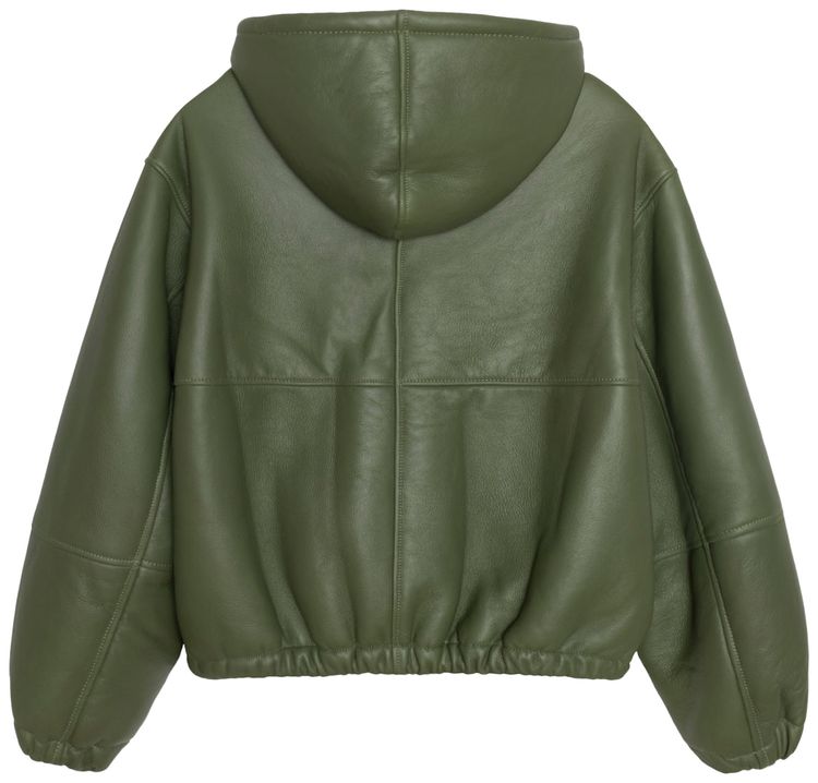 Stussy Shearling Work Jacket Green