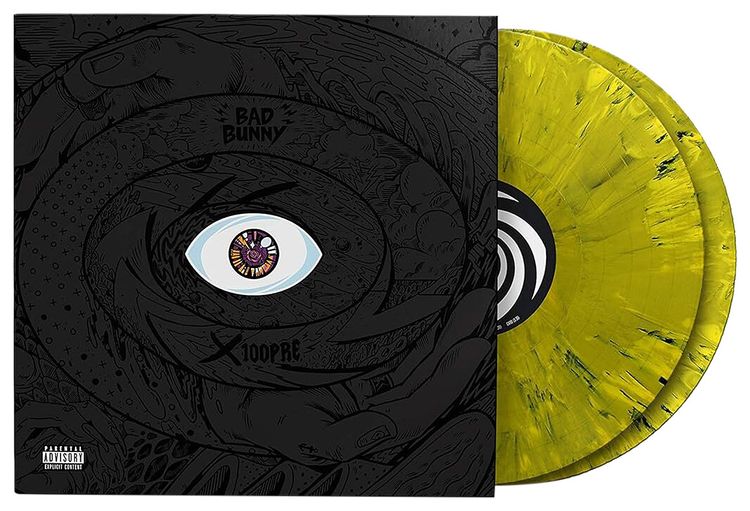 Bad Bunny X100PRE Double Vinyl LP Multicolor