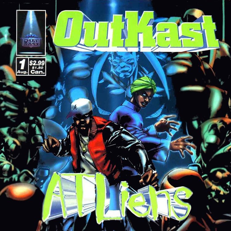 Outkast ATLiens Vinyl LP Multicolor