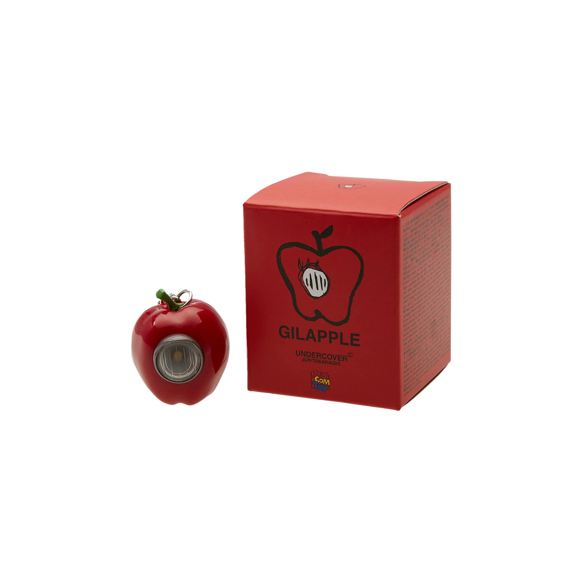 【ファッション通販】 Buy MediCom Toy x Undercover Gilapple Keychain 'Red' - 3927 キーホルダー・アクリルキーホルダー