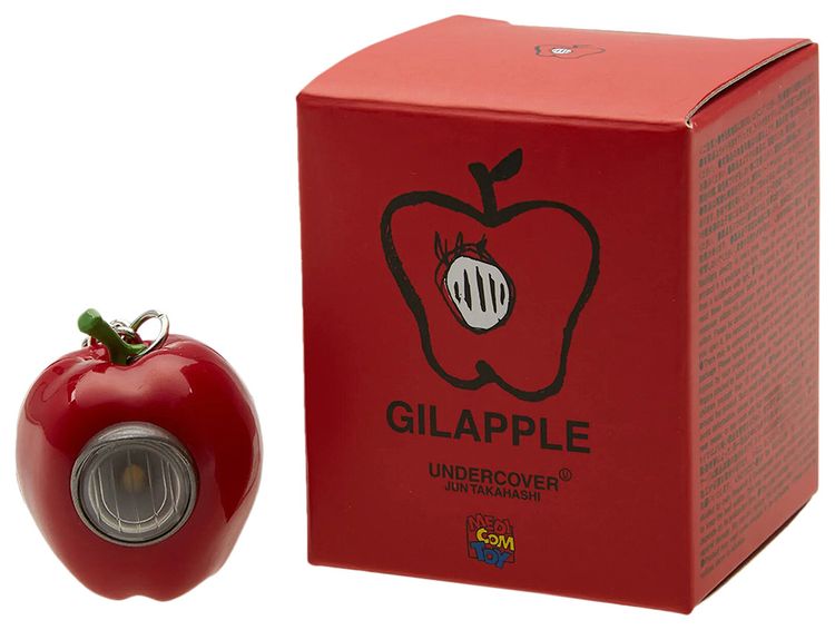 MediCom Toy x Undercover Gilapple Keychain Red
