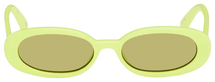 Le Specs Outta Love Sunglasses Yellow