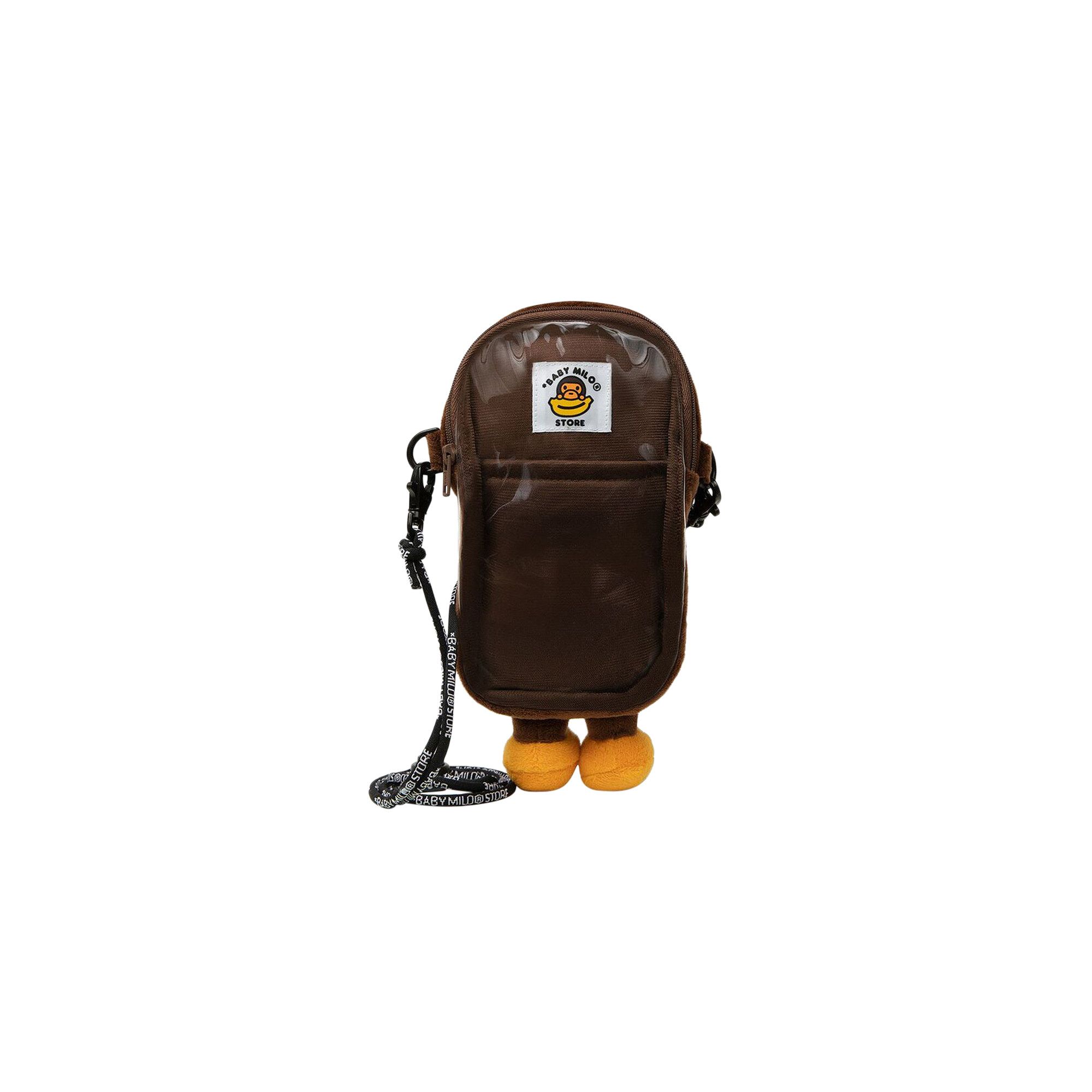 Buy BAPE Baby Milo Donut Mobile Bag 'Brown' - AJ20 189 009