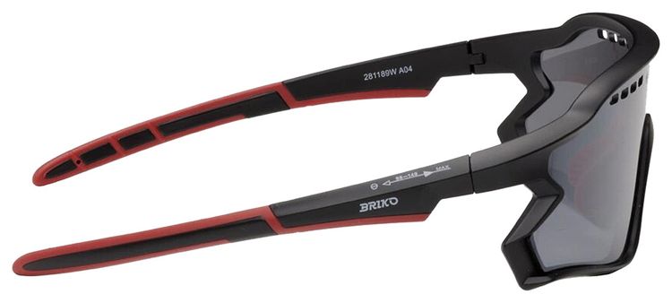Briko Daintree Sunglasses BlackRed