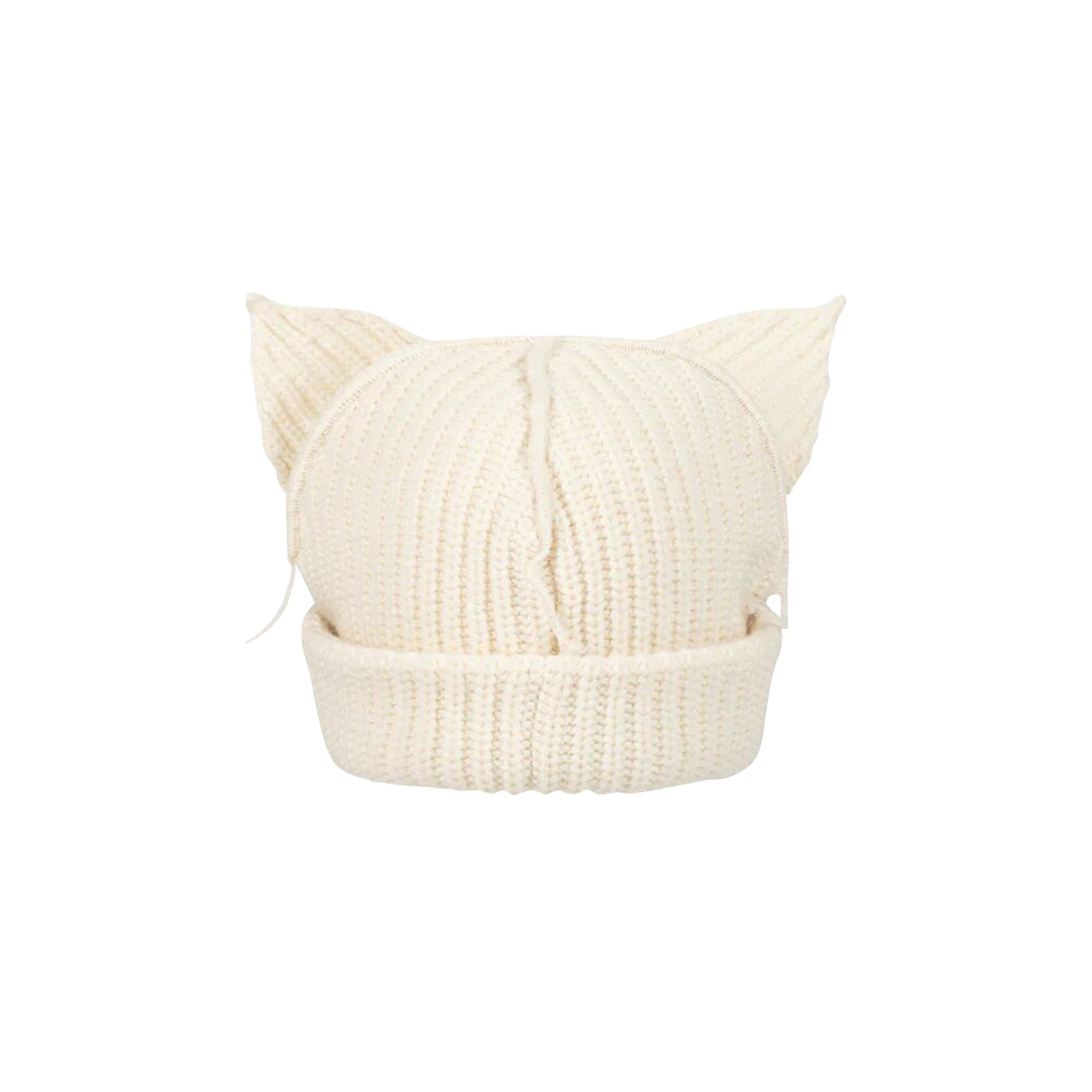 Buy Charles Jeffrey Loverboy Chunky Ears Beanie 'Ecru' - 3939