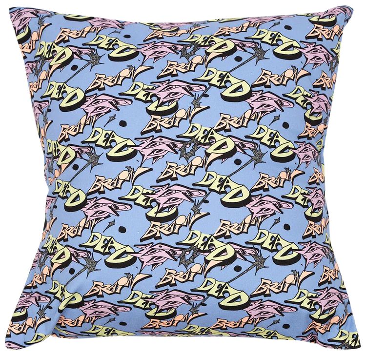 Brain Dead Erratic Pillow Multicolor