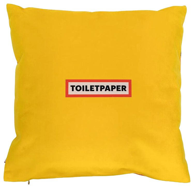 Seletti x TOILETPAPER Mouth With Pins Cushion Multicolor