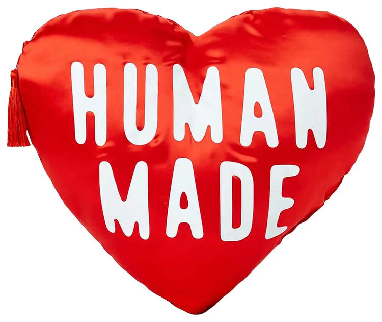 Human Made Heart Cushion Red