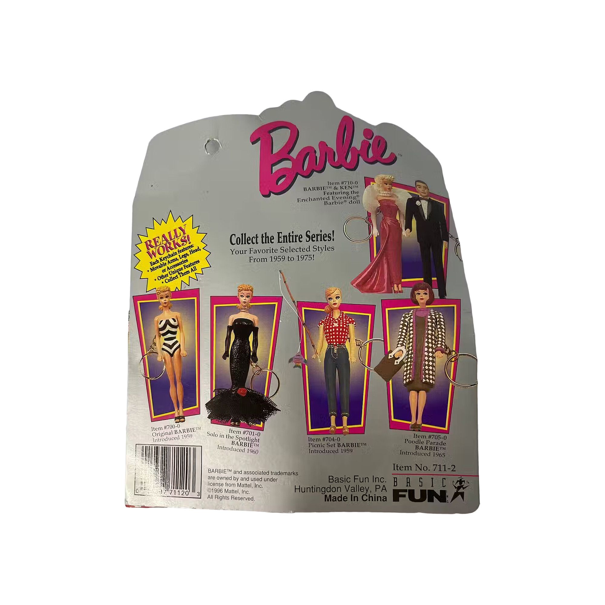 Vintage barbie keychain hotsell