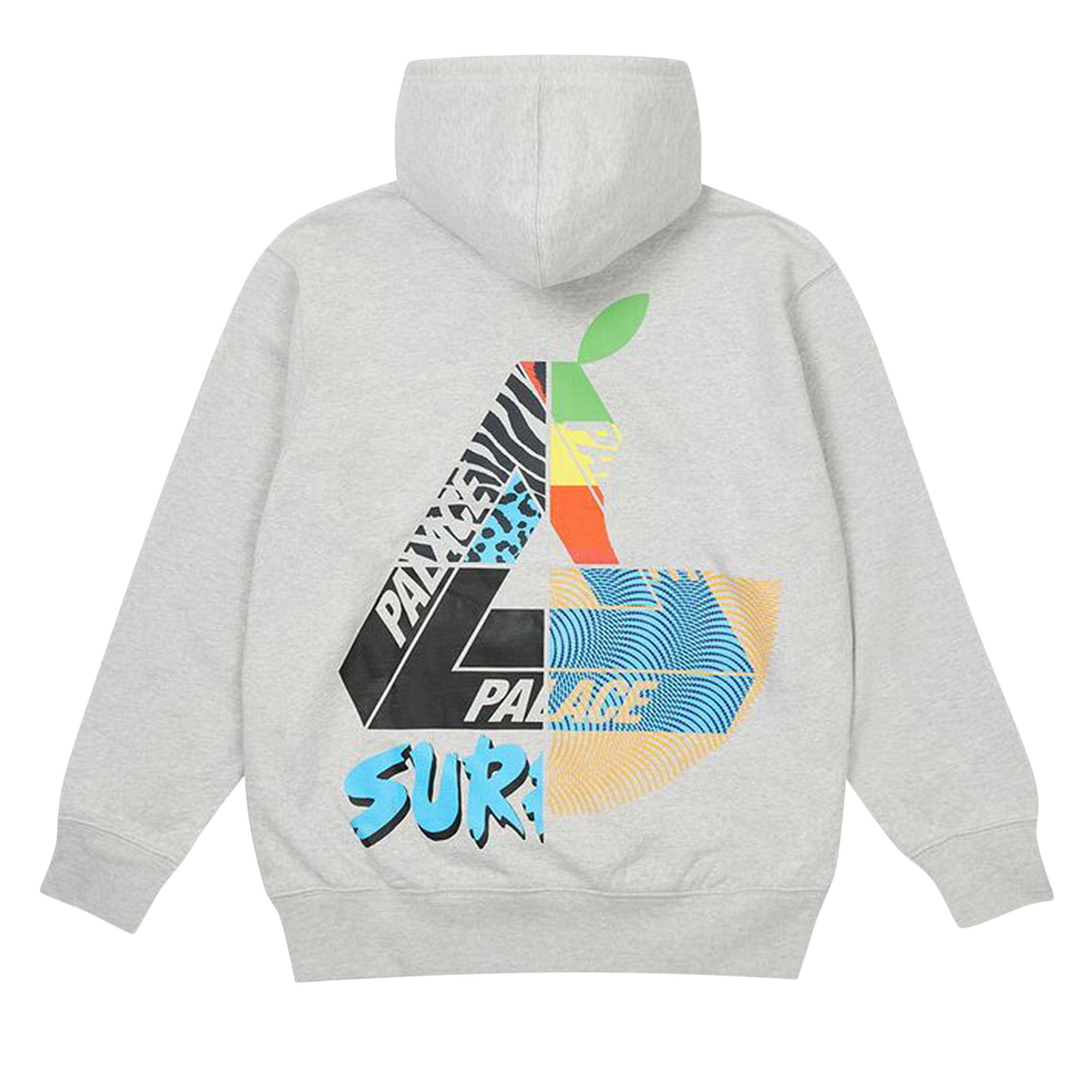 Buy Palace Mix Up Hood 'Grey Marl' - P20HD036 | GOAT CA