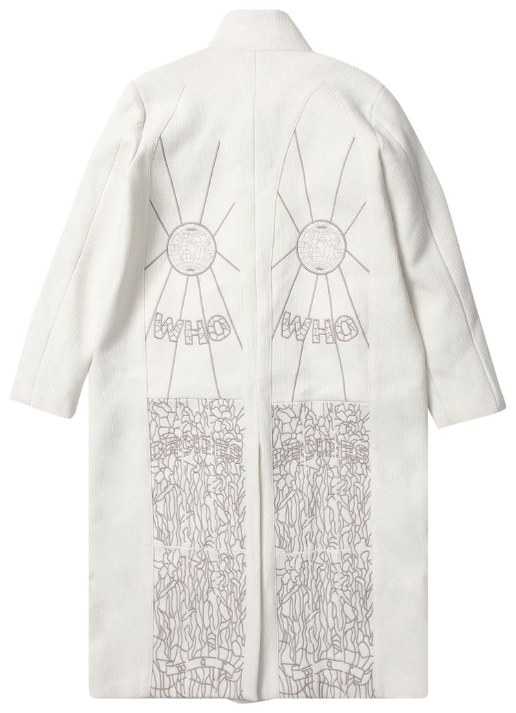 Who Decides War Blessed Trench Coat Ivory