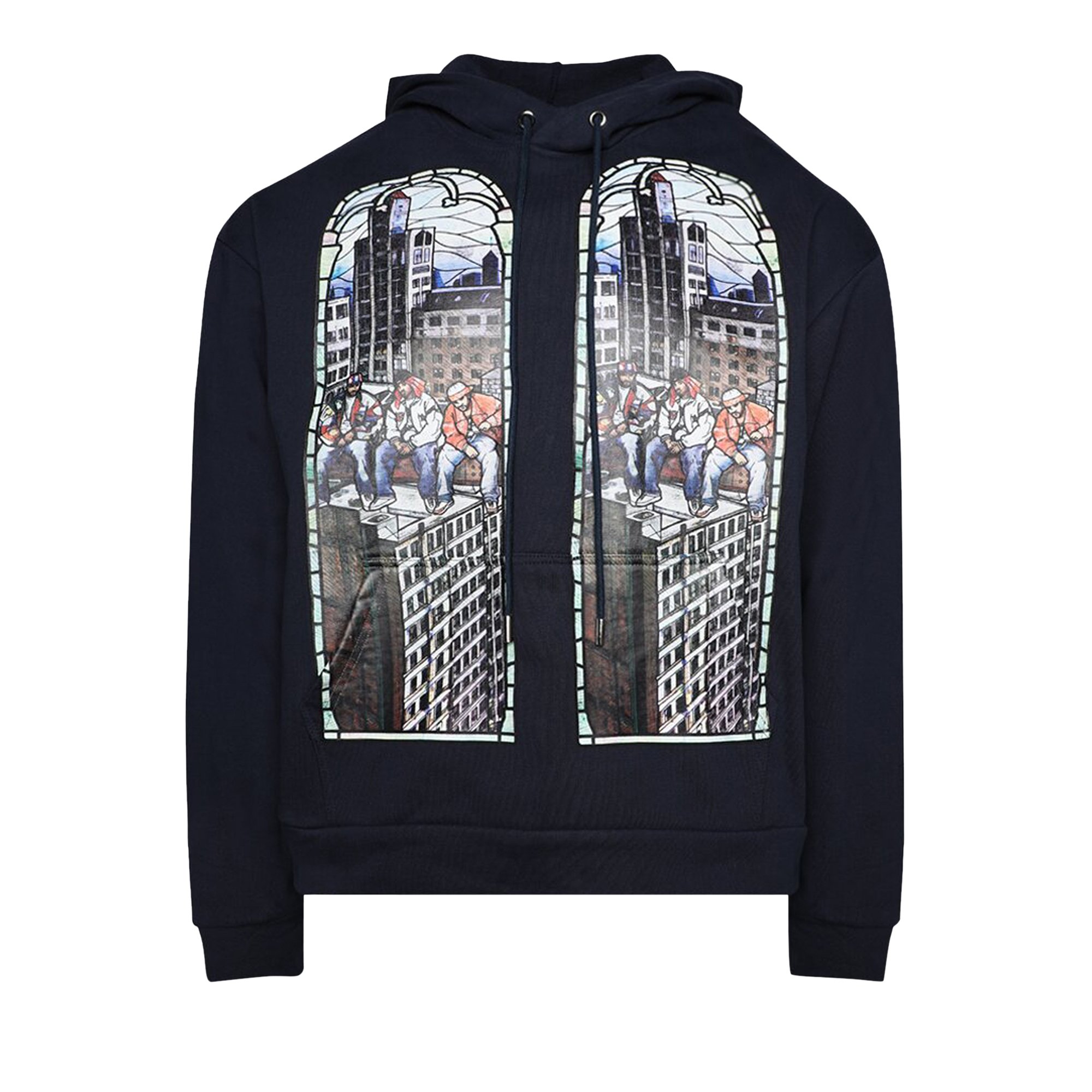 Buy Who Decides War Diplomats Hooded Sweatshirt 'Navy' - 2637 