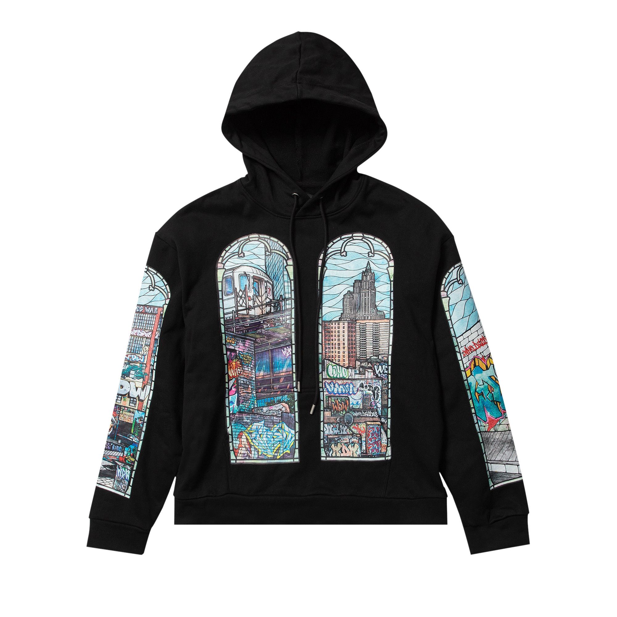FADED HOODED PULLOVER – WHO DECIDES WAR