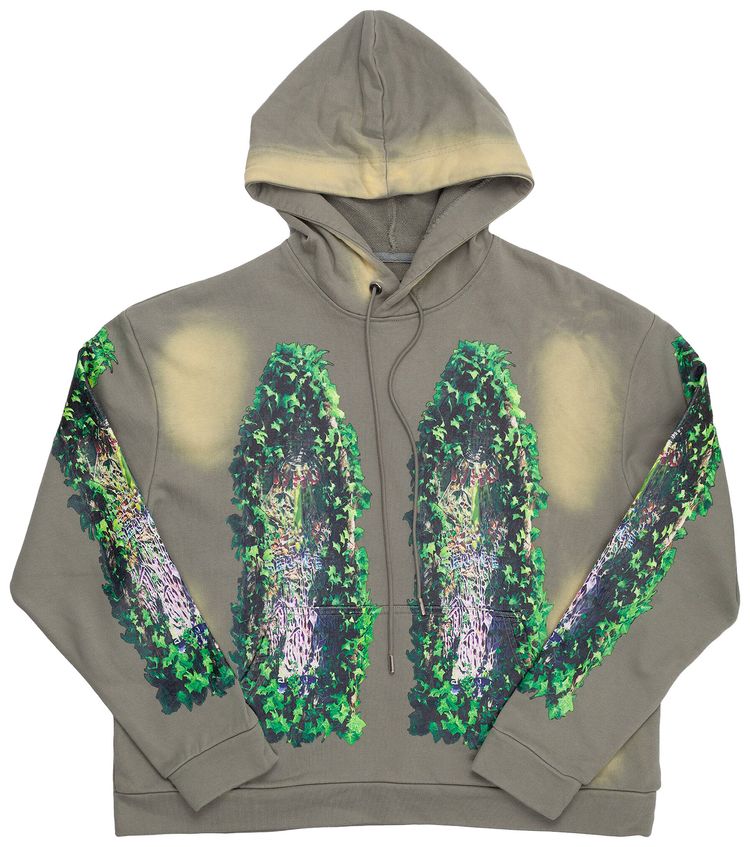 Who Decides War Garden Glass Hooded Sweatshirt Sage