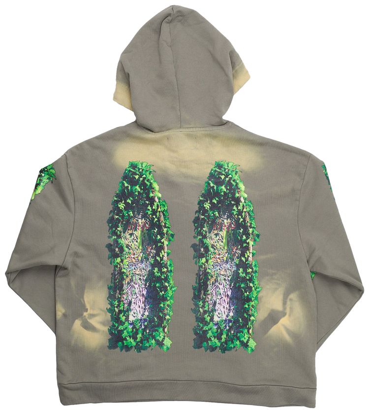 Who Decides War Garden Glass Hooded Sweatshirt Sage
