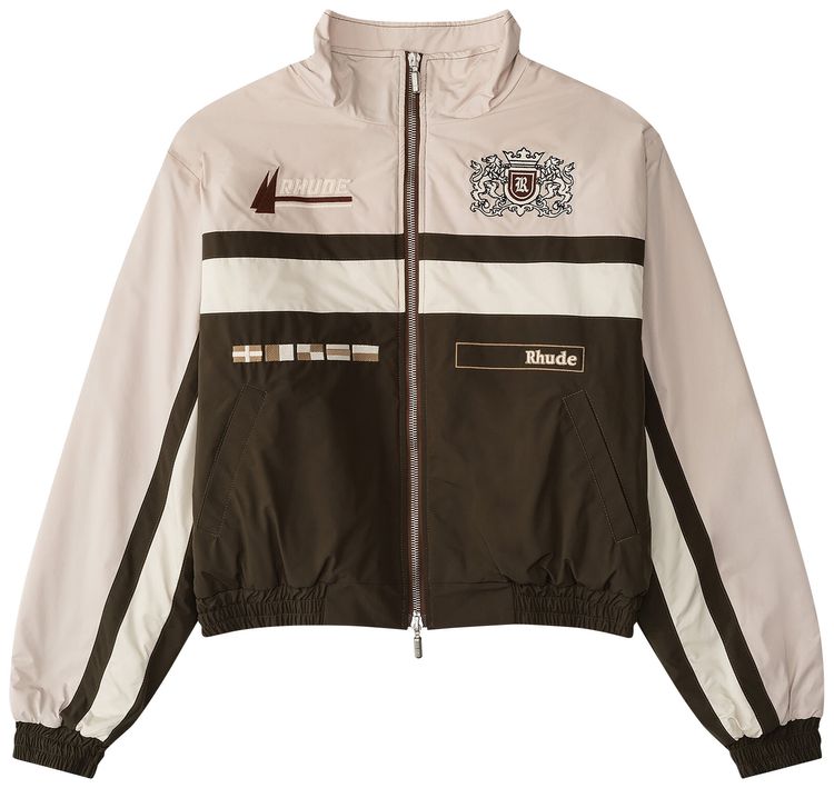 Rhude Sailing Sport Jacket Light BeigeBlack