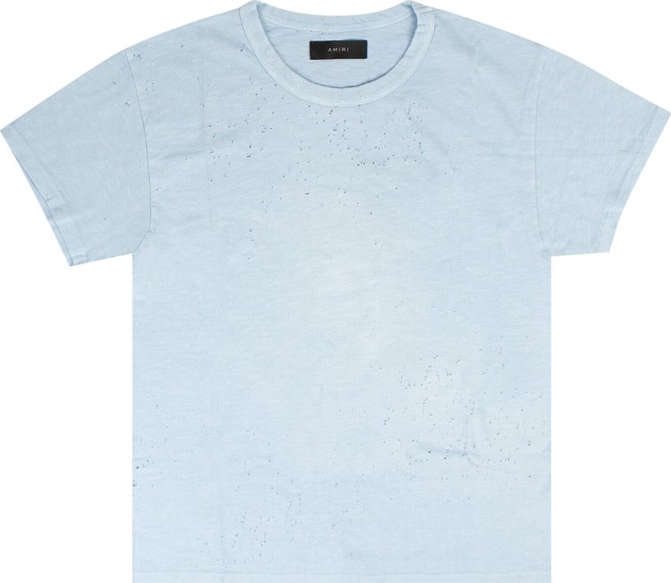 Amiri Shotgun T Shirt Blue