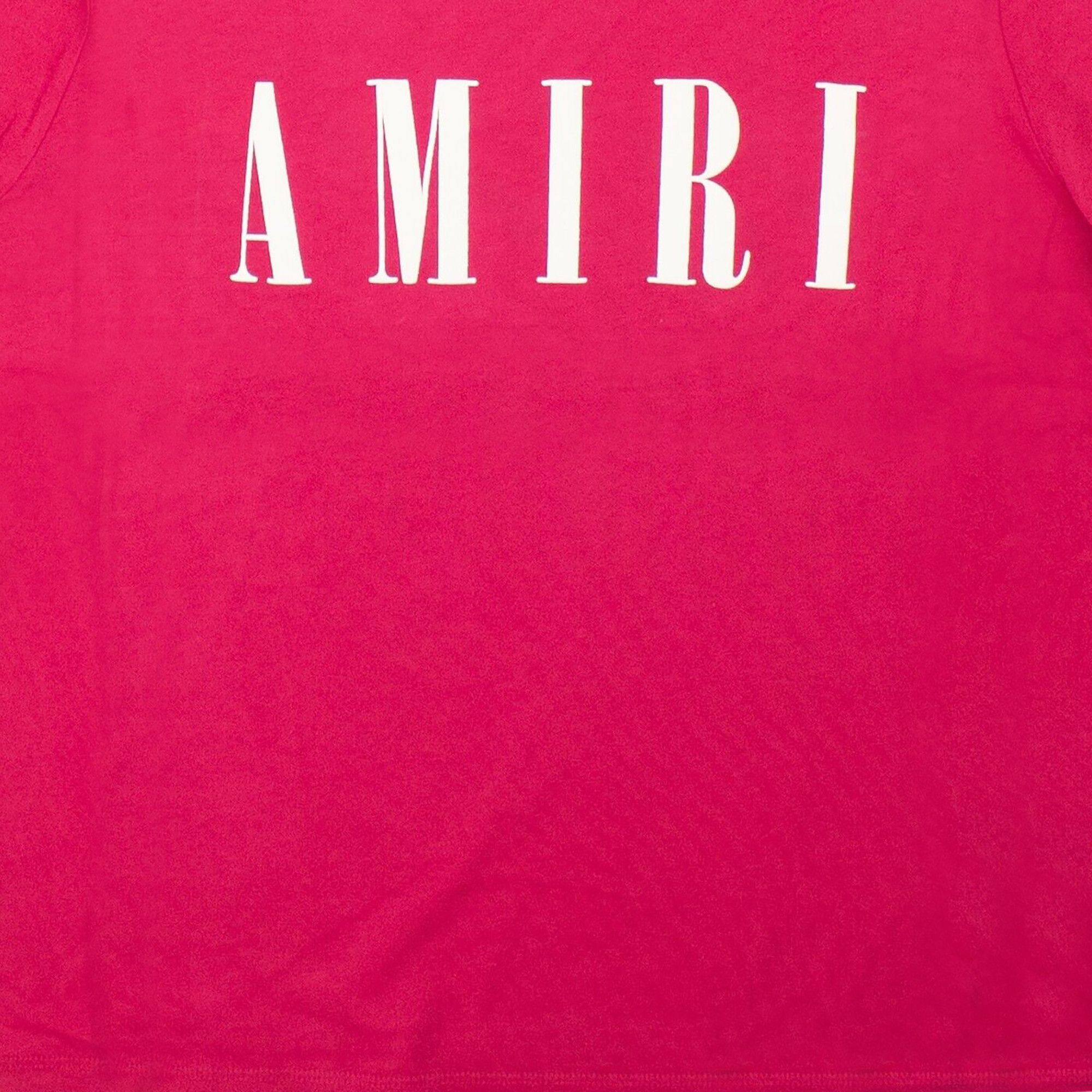 Buy Amiri Core Logo T-Shirt 'Pink' - WJLT001 651 PINK | GOAT