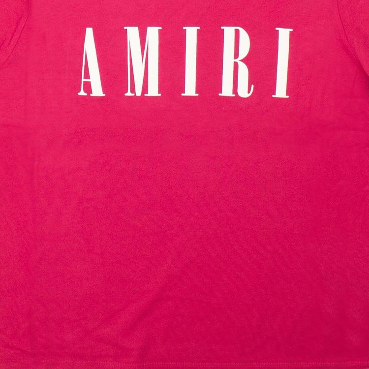 Amiri Core Logo T Shirt Pink