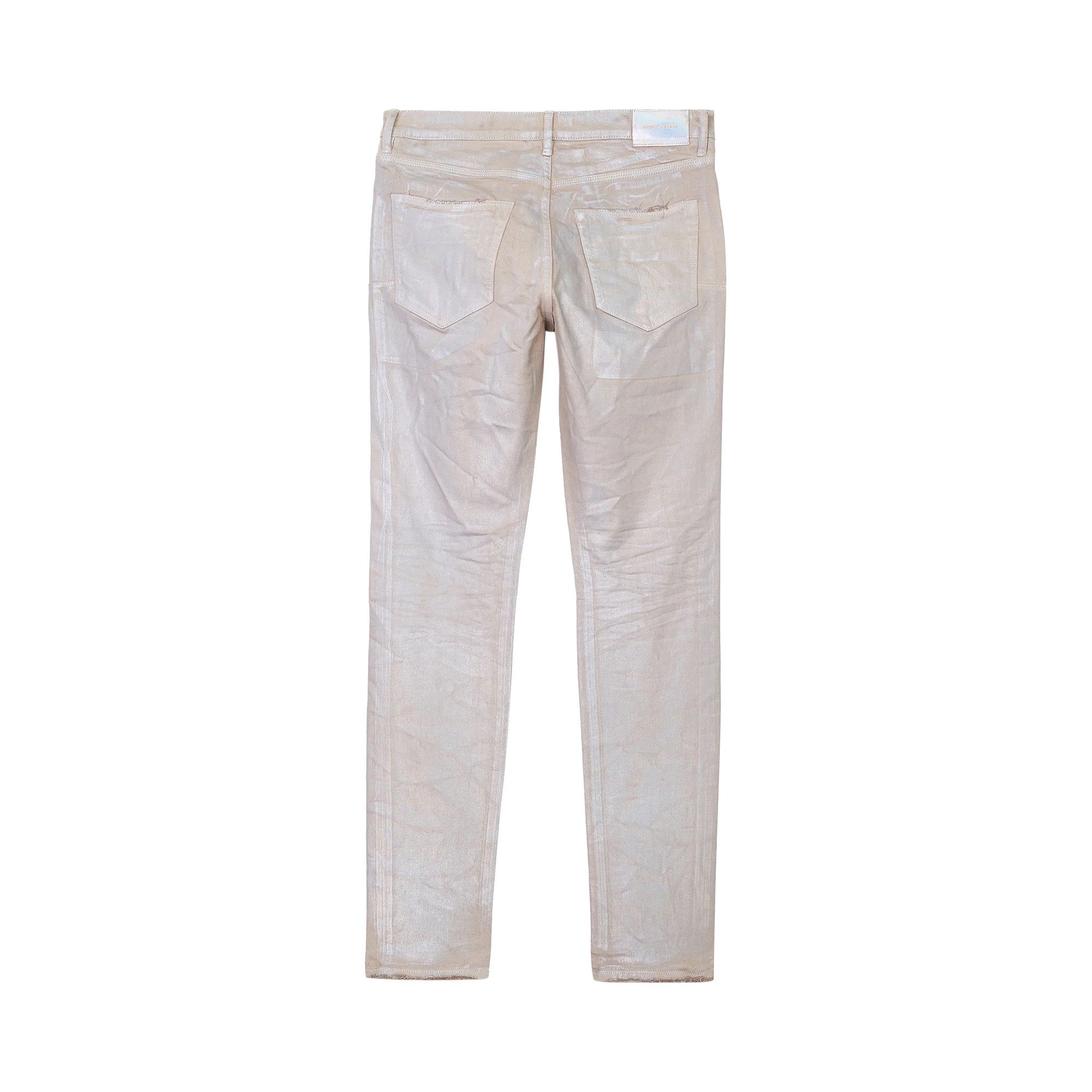 Buy PURPLE BRAND Low Rise Skinny Jean 'Sand Iridescent Pearl