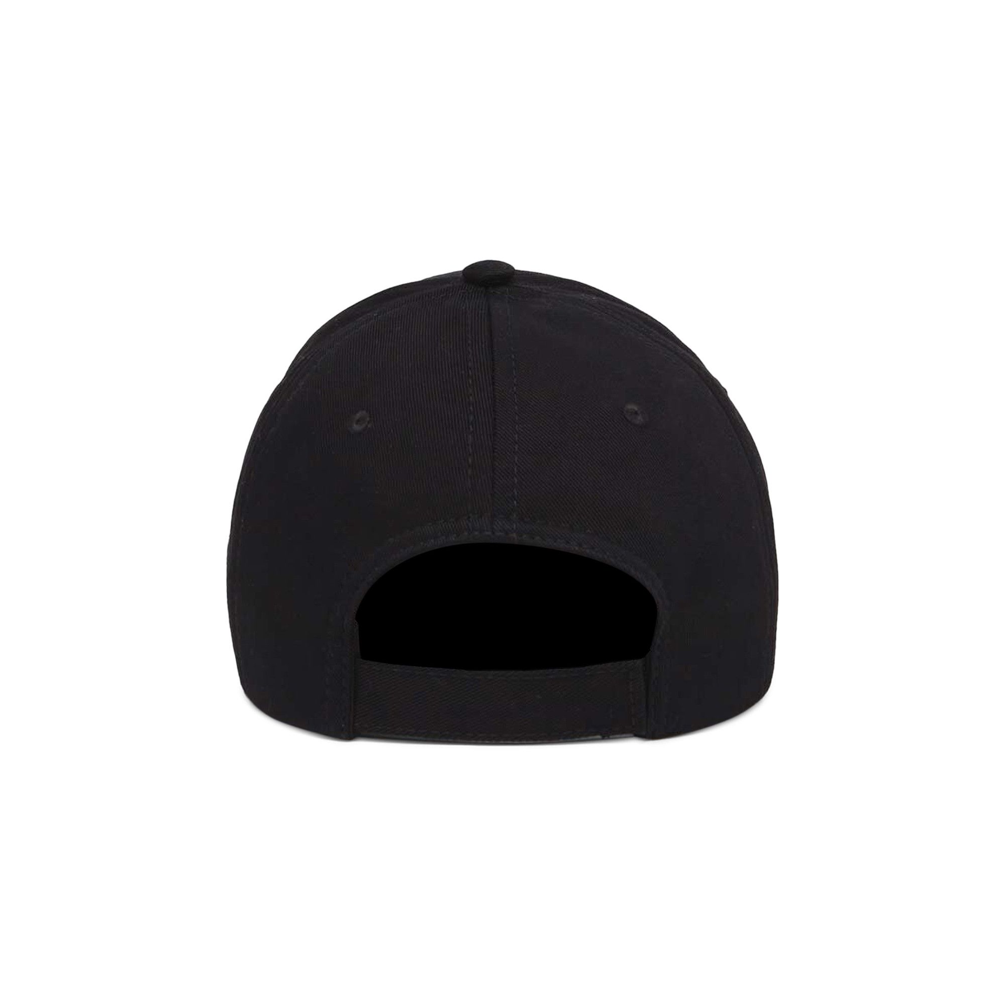 ★MARNI★ Canvas Ball Cap Black CLZC0108S0UAC00500N99 CLZC01 Black organic gabardine baseball cap with embroidered logo