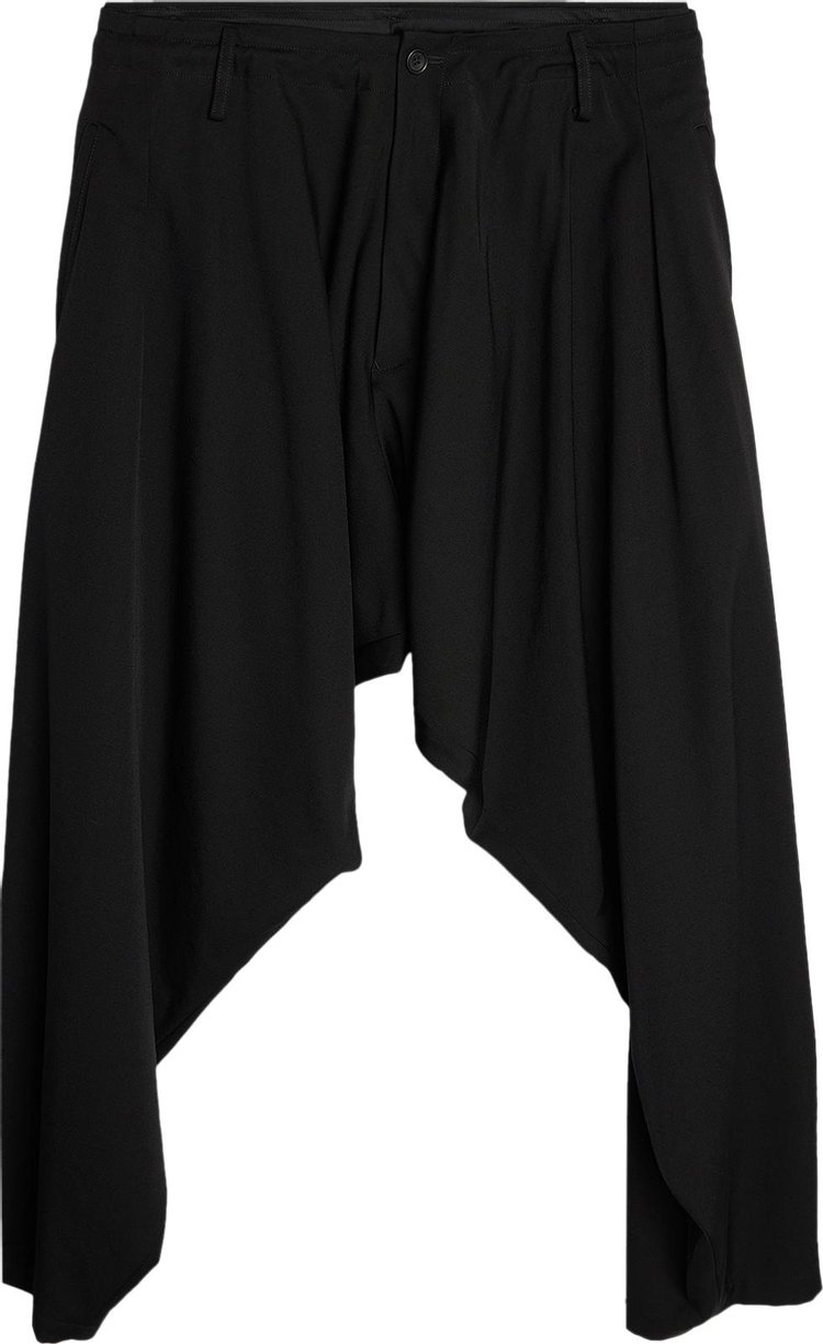 Yohji Yamamoto Pour Homme Y-Draped Pants 'Black'