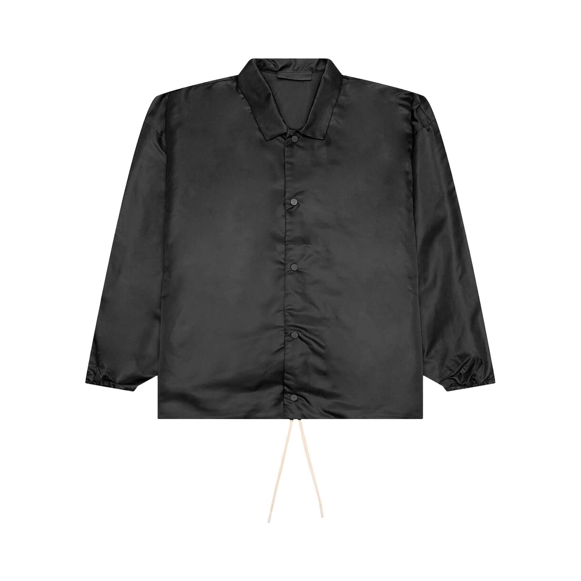 Buy Fear of God Essentials Coaches Jacket 'Jet Black