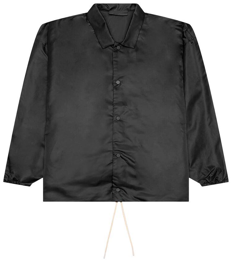 Fear of God Essentials Coaches Jacket Jet Black