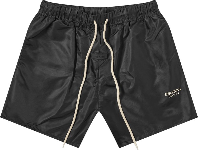 Fear of God Essentials Running Short Jet Black