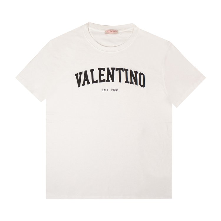 Valentino Logo Detail T-Shirt 'White'