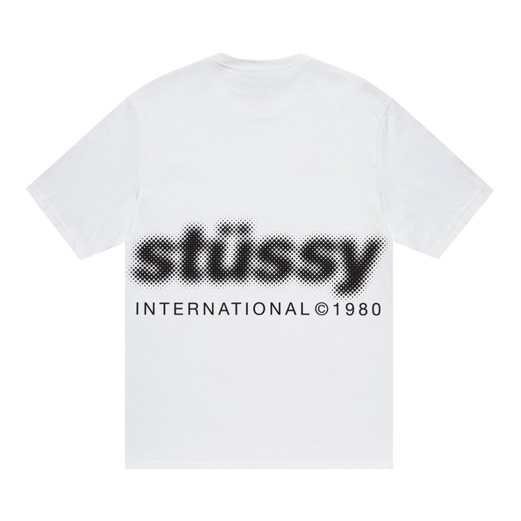 Stussy Blur Tee White