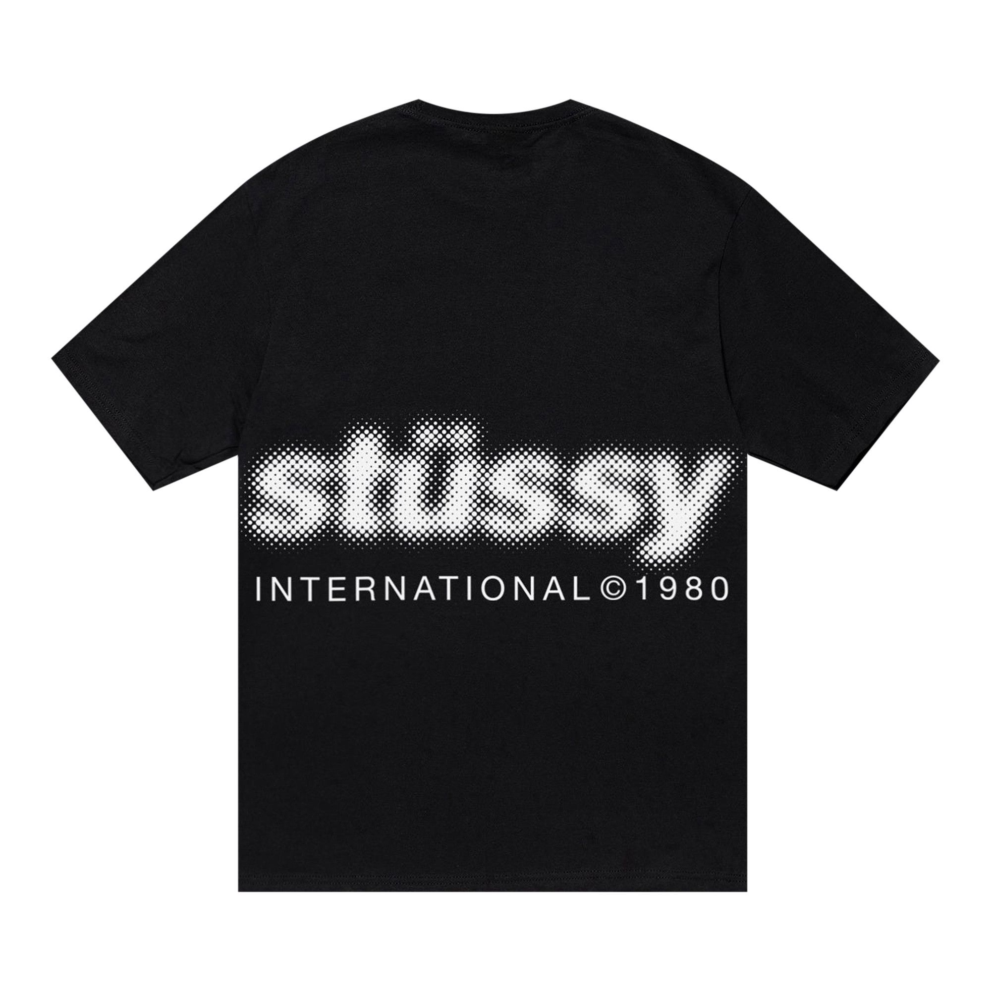 Buy Stussy Blur Tee 'Black' - 1904972 BLAC | GOAT
