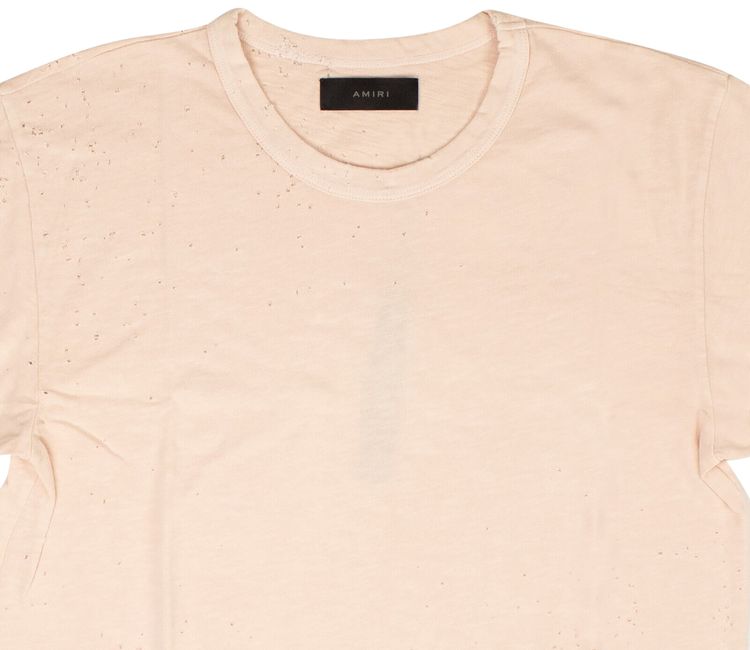 Amiri Shotgun T Shirt Pink
