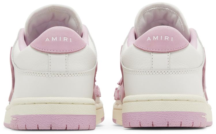 Amiri Wmns Skel Top Low White Pink