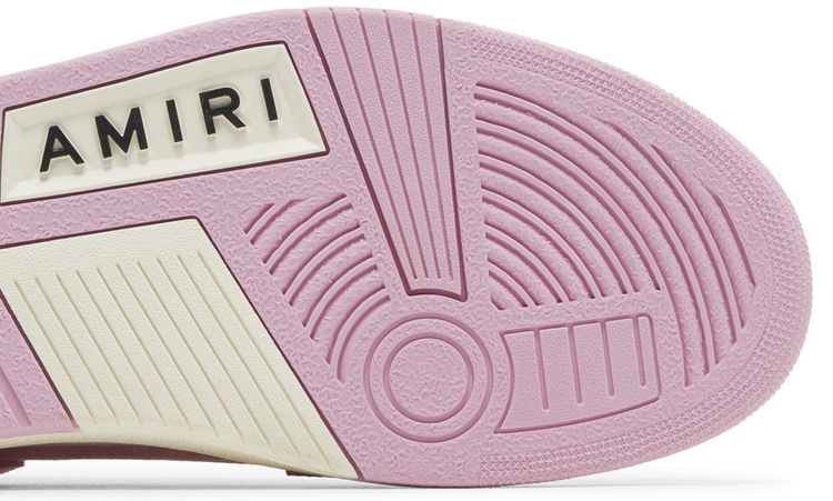 Amiri Wmns Skel Top Low White Pink