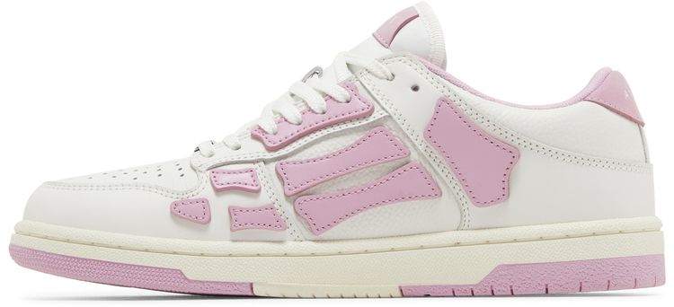Amiri Wmns Skel Top Low White Pink