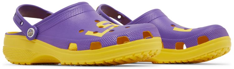 NCAA x Crocs Classic Clog LSU