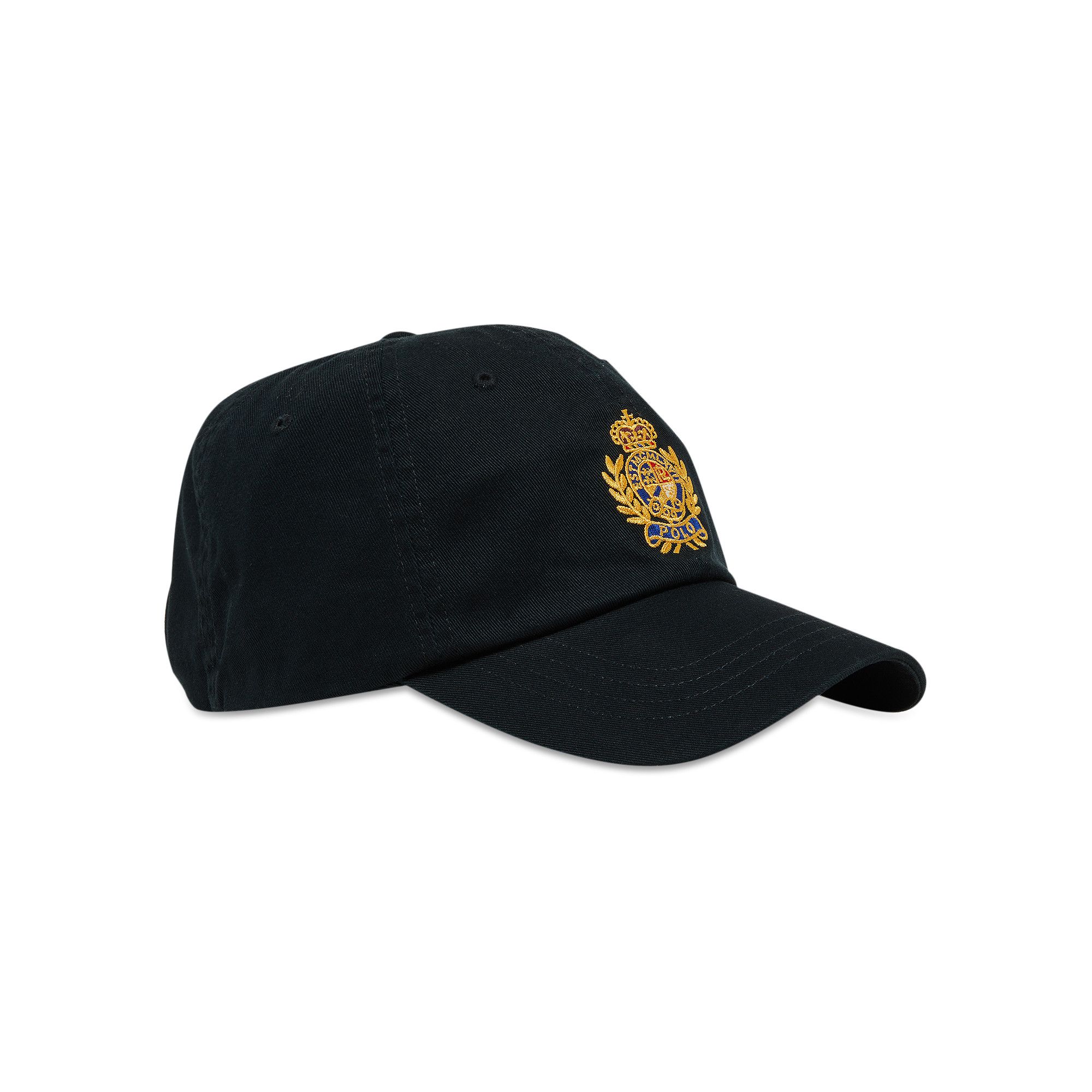 Black and gold polo hat store
