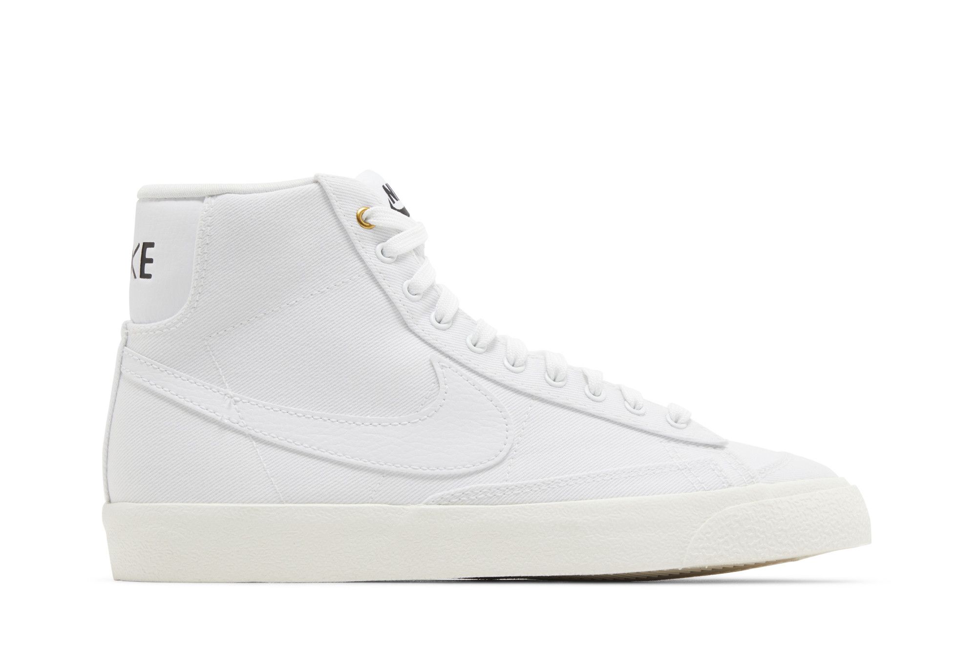 Size 10.0 Wmns Blazer Mid 77 Canvas White Sail