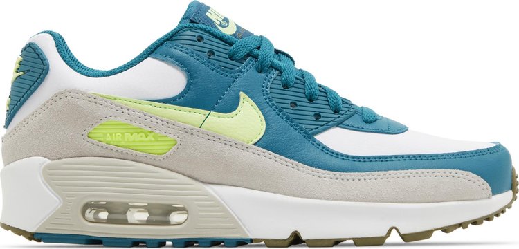 Air Max 90 Leather GS 'Bright Spruce Barely Volt'
