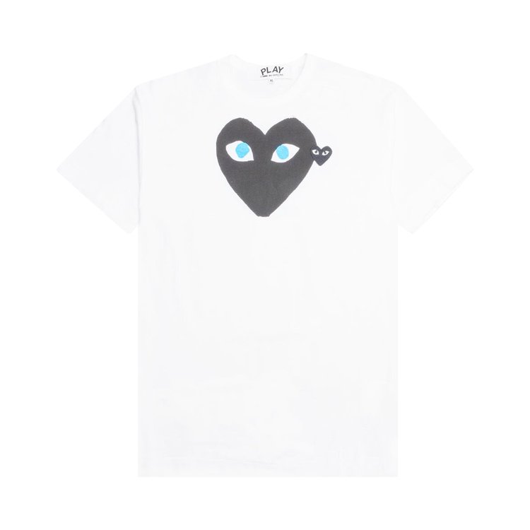 Comme des Garçons PLAY Emblem Heart T-Shirt 'White'
