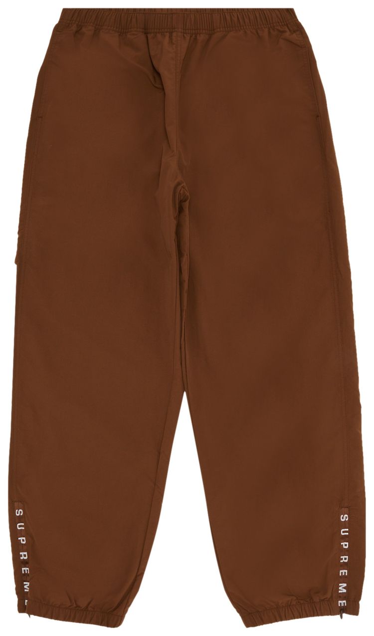 Supreme Warm Up Pant Brown